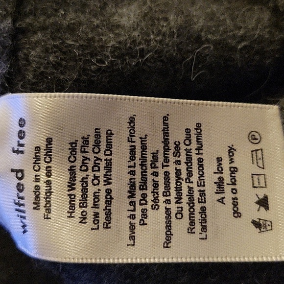 WILFRED Free long sleeve wool blend sweater - Picture 5 of 5